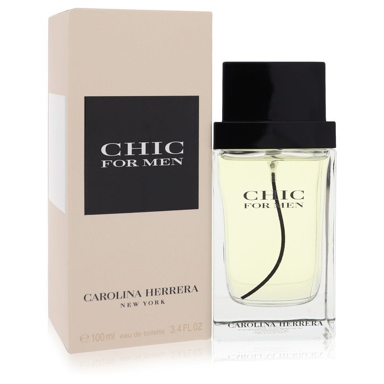 Chic by Carolina Herrera Eau De Toilette Spray 3.4 oz Chic by Carolina Herrera Eau De Toilette Spray 3.4 oz